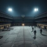 Missouri State Penitentiary workout yard